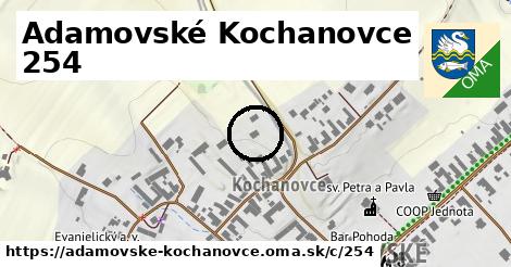 Adamovské Kochanovce <span class="supisne">254</span>
