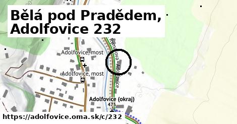 Bělá pod Pradědem, Adolfovice <span class="supisne">232</span>