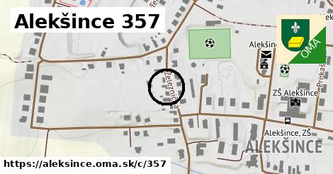 Alekšince <span class="supisne">357</span>
