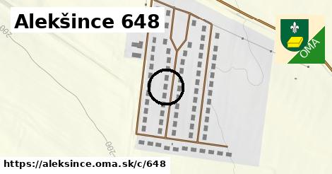 Alekšince <span class="supisne">648</span>
