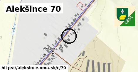 Alekšince <span class="supisne">70</span>