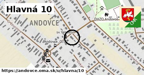 Hlavná 10, Andovce