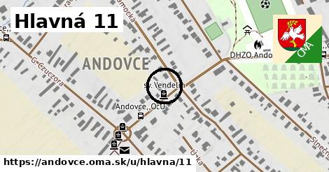 Hlavná 11, Andovce