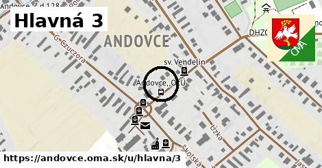 Hlavná 3, Andovce