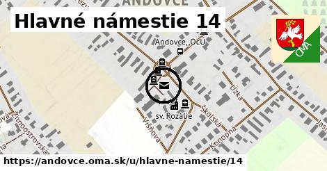 Hlavné námestie 14, Andovce