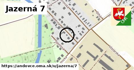 Jazerná 7, Andovce
