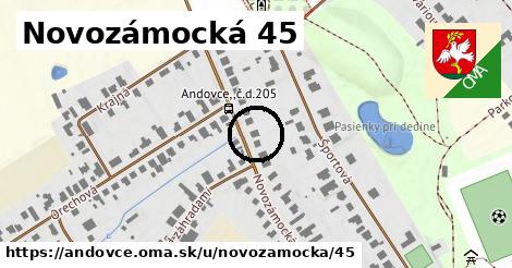 Novozámocká 45, Andovce