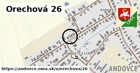 Orechová 26, Andovce