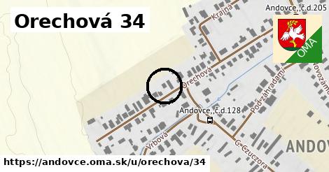 Orechová 34, Andovce