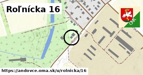 Roľnícka 16, Andovce