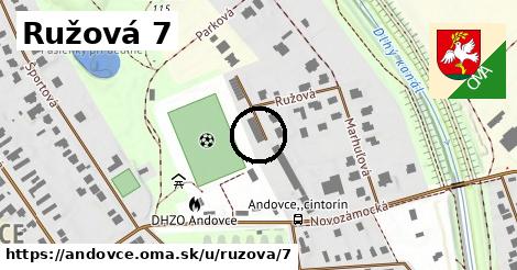 Ružová 7, Andovce