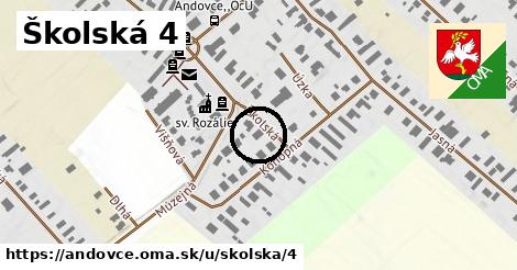 Školská 4, Andovce