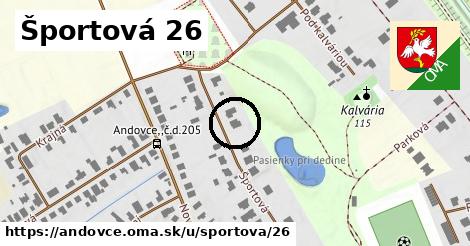 Športová 26, Andovce