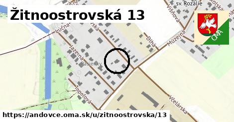 Žitnoostrovská 13, Andovce