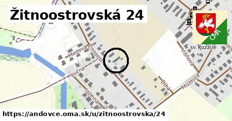 Žitnoostrovská 24, Andovce