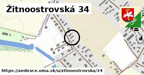 Žitnoostrovská 34, Andovce