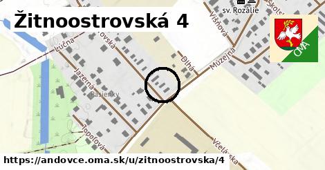 Žitnoostrovská 4, Andovce