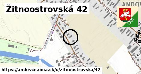 Žitnoostrovská 42, Andovce