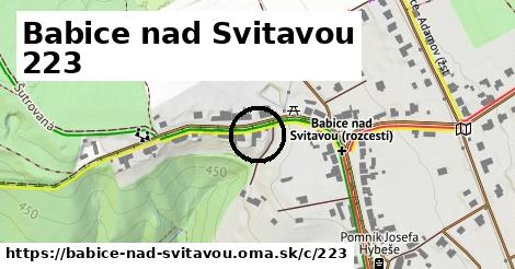 Babice nad Svitavou <span class="supisne">223</span>