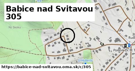 Babice nad Svitavou <span class="supisne">305</span>