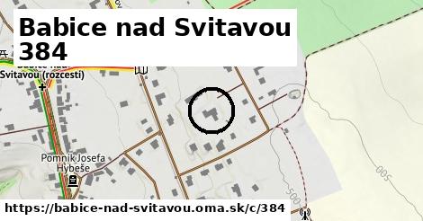 Babice nad Svitavou <span class="supisne">384</span>