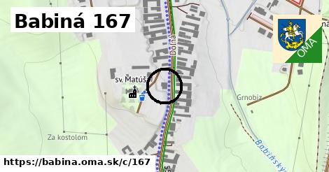 Babiná <span class="supisne">167</span>