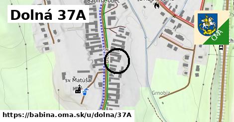 Dolná 37A, Babiná