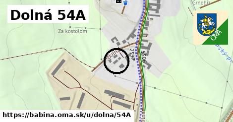 Dolná 54A, Babiná