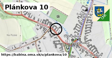 Plánkova 10, Babiná