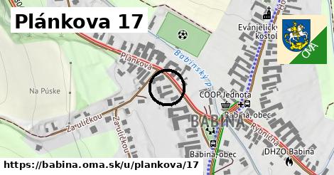 Plánkova 17, Babiná