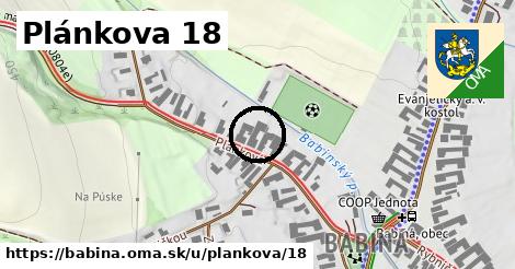 Plánkova 18, Babiná