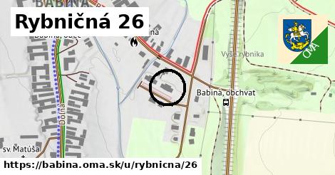 Rybničná 26, Babiná