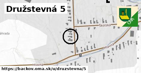 Družstevná 5, Bačkov