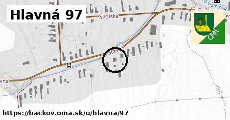 Hlavná 97, Bačkov