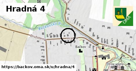 Hradná 4, Bačkov