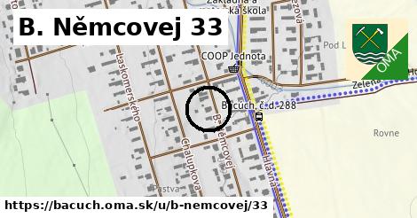 B. Němcovej 33, Bacúch