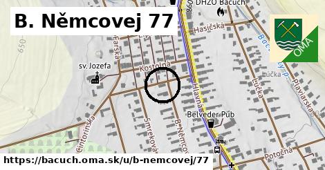 B. Němcovej 77, Bacúch