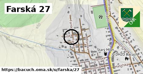 Farská 27, Bacúch