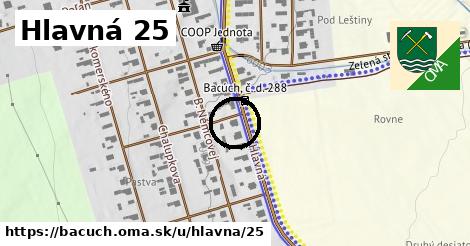 Hlavná 25, Bacúch
