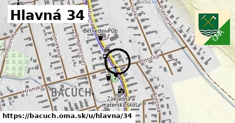 Hlavná 34, Bacúch