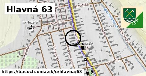 Hlavná 63, Bacúch