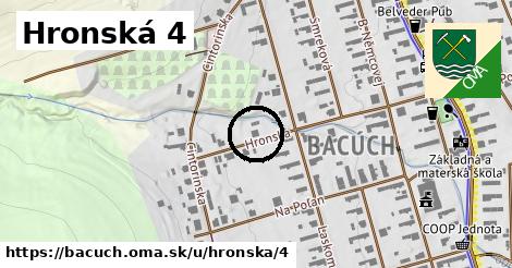Hronská 4, Bacúch