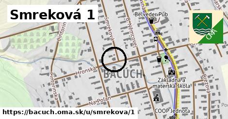 Smreková 1, Bacúch