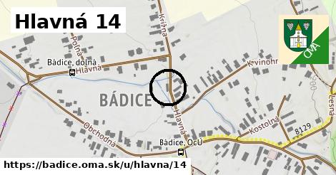 Hlavná 14, Bádice