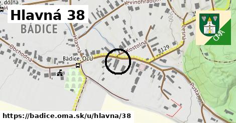 Hlavná 38, Bádice