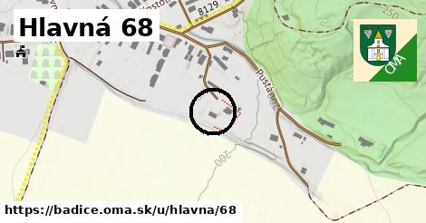 Hlavná 68, Bádice