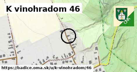 K vinohradom 46, Bádice