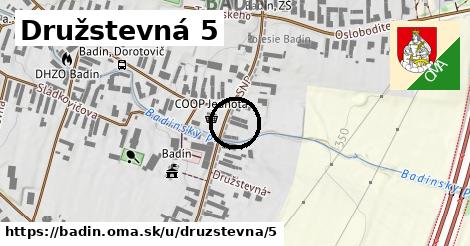 Družstevná 5, Badín