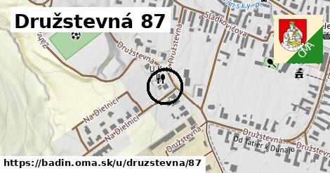 Družstevná 87, Badín