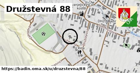 Družstevná 88, Badín